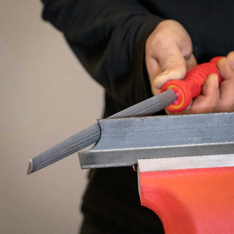 سوهان مهندسی نیمگرد نرم ۳۰۰ میلیمتری ایران پتک مدل PB 40303